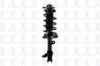 Suspension Strut and Coil Spring Assembly FCS Automotive 1333395L