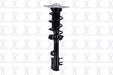 Suspension Strut and Coil Spring Assembly FCS Automotive 1334146L