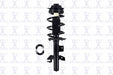 Suspension Strut and Coil Spring Assembly FCS Automotive 1337124L