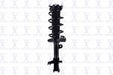 Suspension Strut and Coil Spring Assembly FCS Automotive 2333365L