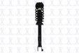 Suspension Strut and Coil Spring Assembly FCS Automotive 2335531L