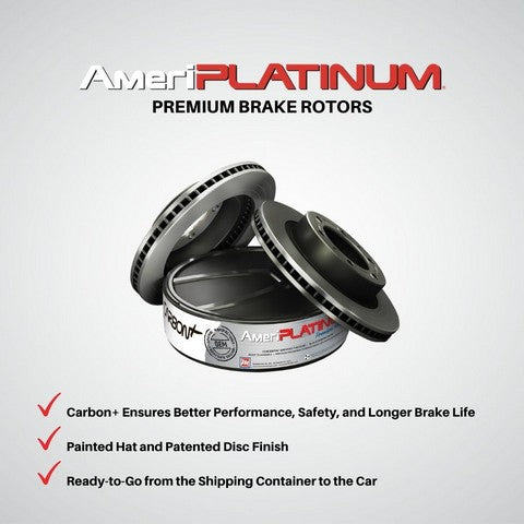 Disc Brake Rotor AmeriBRAKES PR76590