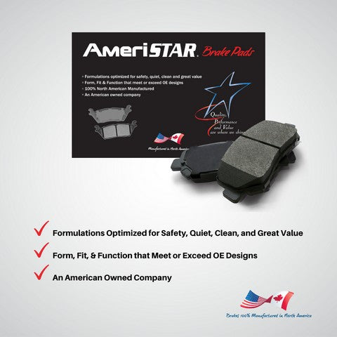 Disc Brake Pad Set AmeriBRAKES STC1091