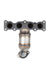 Exhaust Manifold with Integrated Catalytic Converter AP Exhaust 641647