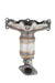 Exhaust Manifold with Integrated Catalytic Converter AP Exhaust 641647
