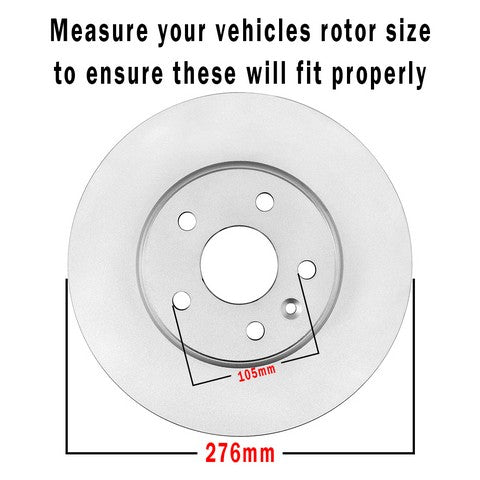 Disc Brake Kit AmeriBRAKES CAB83673
