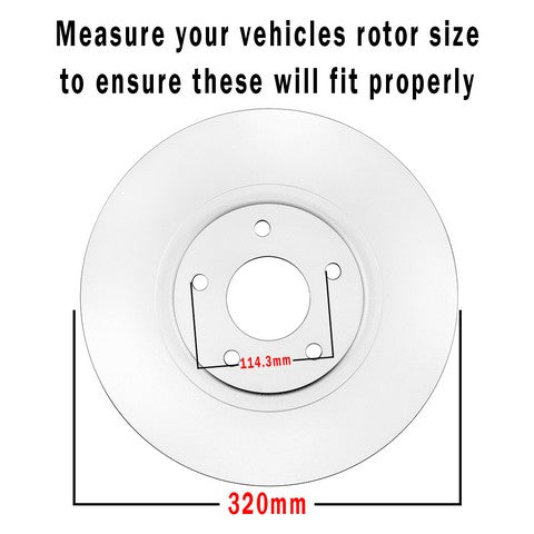 Disc Brake Kit AmeriBRAKES CAB85117