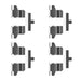 Disc Brake Kit AmeriBRAKES CAB85499
