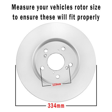 Disc Brake Kit AmeriBRAKES CAB85573