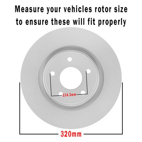 Disc Brake Kit AmeriBRAKES CAB86276