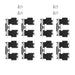 Disc Brake Kit AmeriBRAKES CAB88820