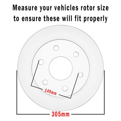 Disc Brake Kit AmeriBRAKES CAB89193
