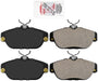 Disc Brake Pad AmeriBRAKES PRM634