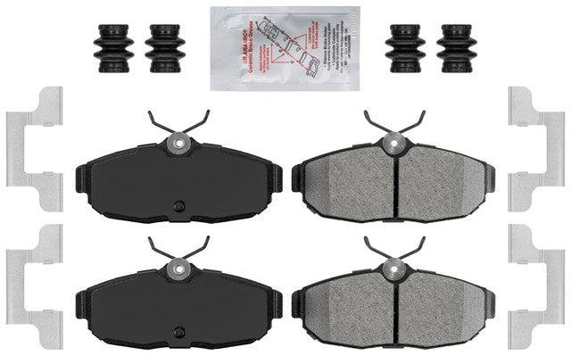 Disc Brake Pad AmeriBRAKES PTM1082