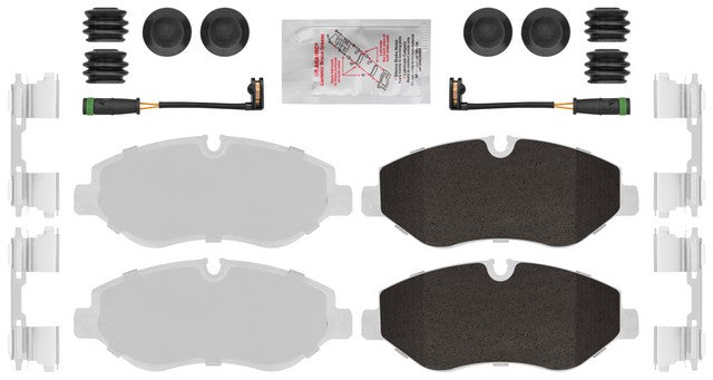 Disc Brake Pad Set AmeriBRAKES RAM1693