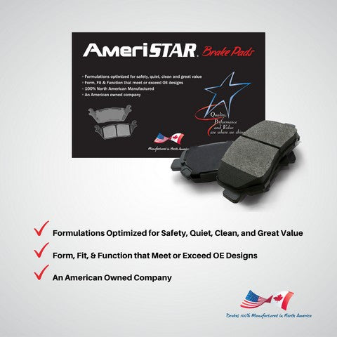 Disc Brake Pad AmeriBRAKES STM1352
